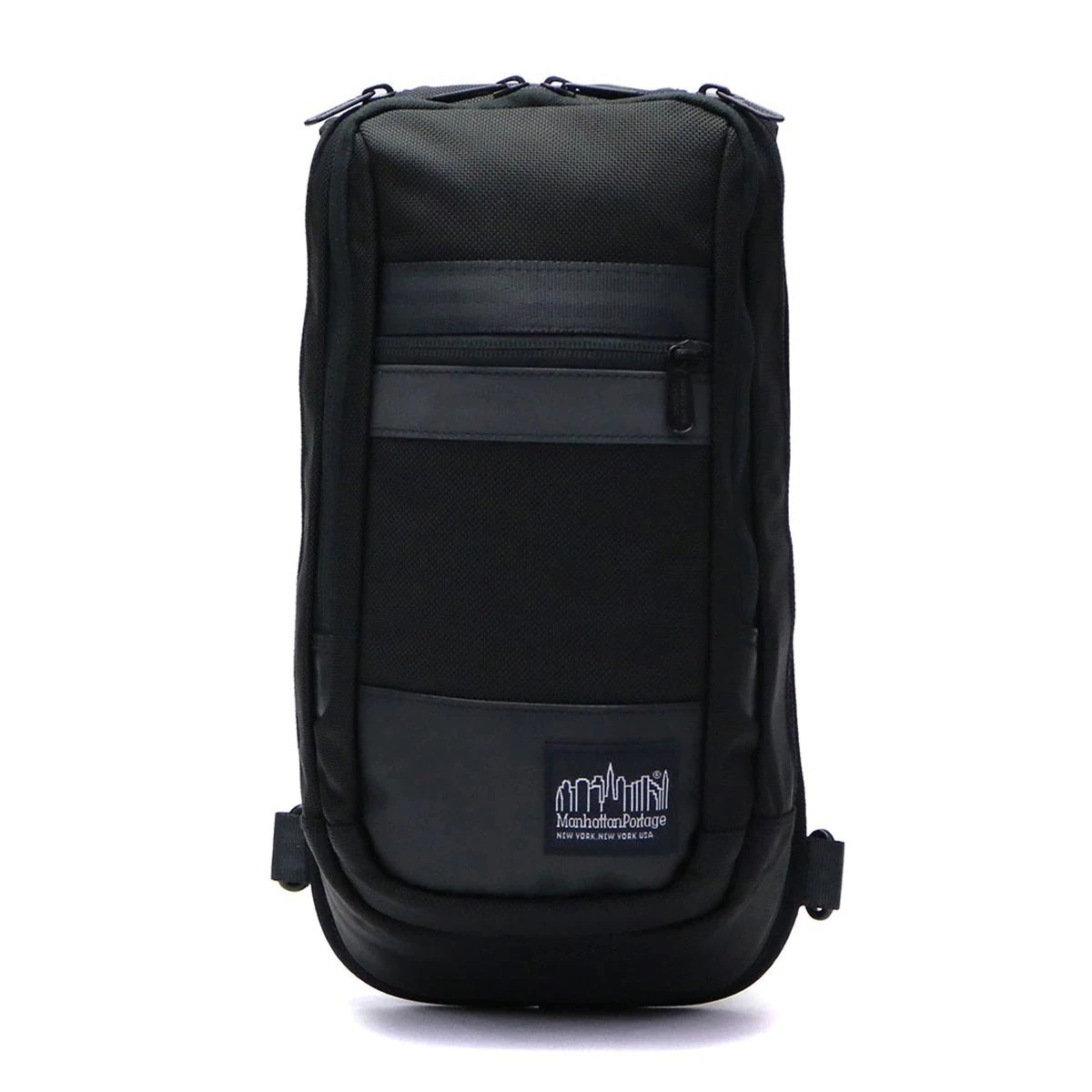 日本正規品 ボディバッグ Manhattan Portage BLACK LABEL NORTH FORK CROSS MP1921-BL-BB