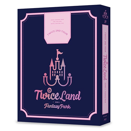 TWICE 2ND TWICELAND ZONE 2：Fantasy Park Bluray