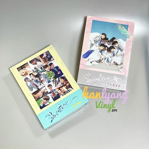 セブンティーンアルバムラブレター正規1集FIRST LOVE＆LETTER再発売2種セット_未開封新品
