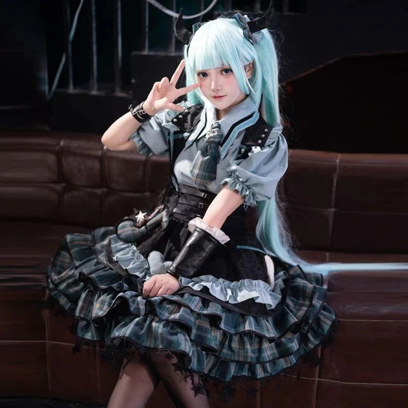 コスチューム イメージモデル レディース ロリータ ハロウィン ロリータ コミケ 扮演セット アイドル衣装 ロリータ