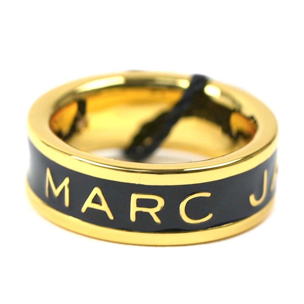 マークジェイコブス 指輪 リング アクセサリー ゴールド ブラック MARC JACOBS 2R4JRN001J41-972