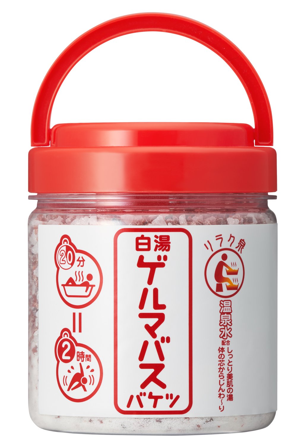 リラク泉 ゲルマバス 白湯汗だし 発汗 スッキリ 有機ゲルマ 温泉水 美肌 バスソルト 入浴剤 たっぷり 720g 5,351円