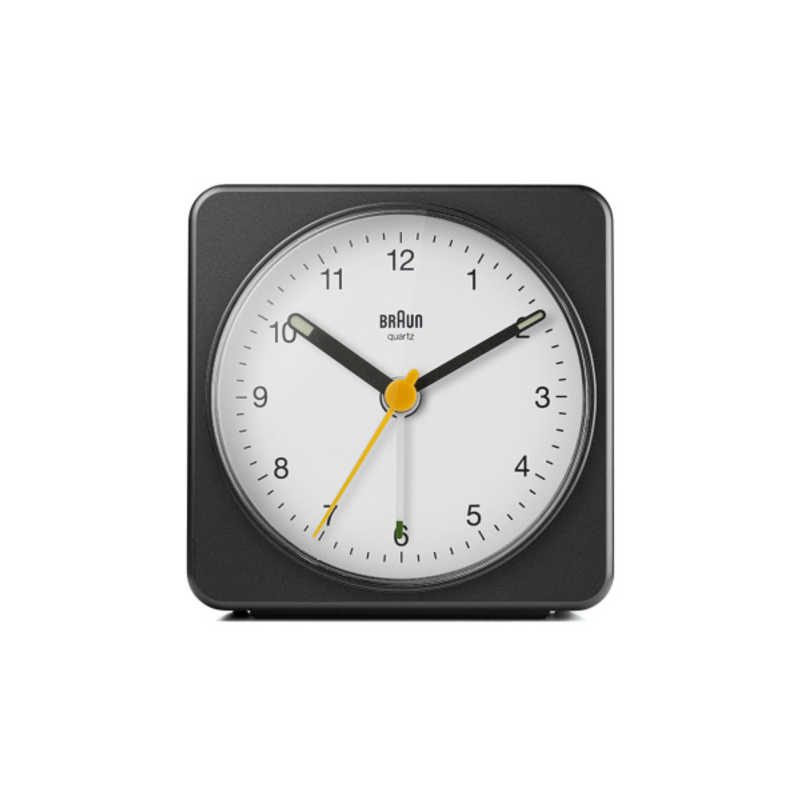 ブラウン　BRAUN　Analog Alarm Clock　BC03BW