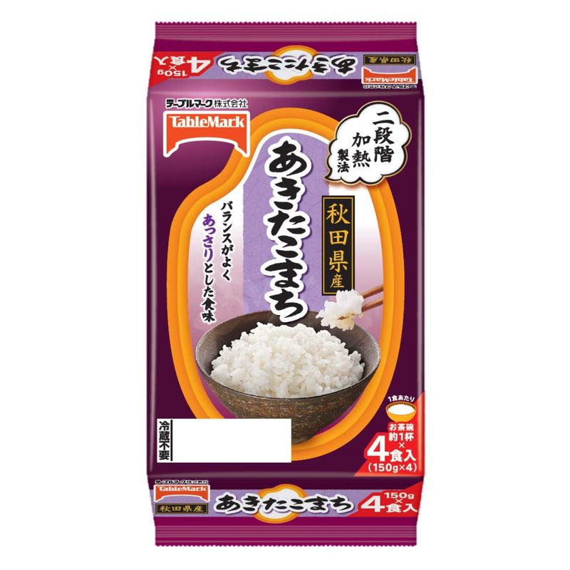 秋田県産あきたこまち(分割) 4食 ×8袋