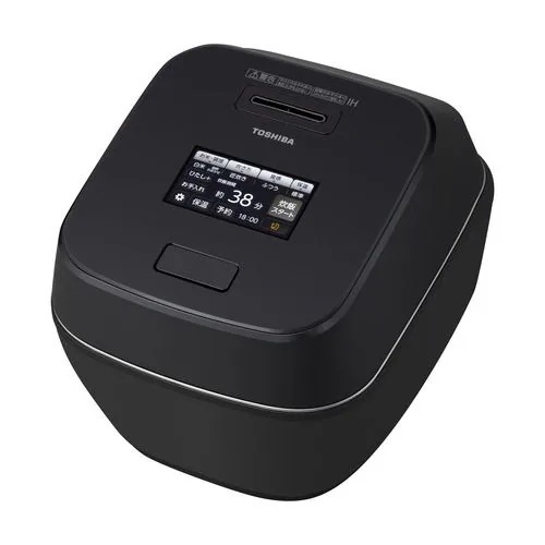 東芝 RC-10ZWX(K) 真空圧力IH炊飯器 炎匠炊き 備長炭かまど丸釜 5.5合炊き グランブラック