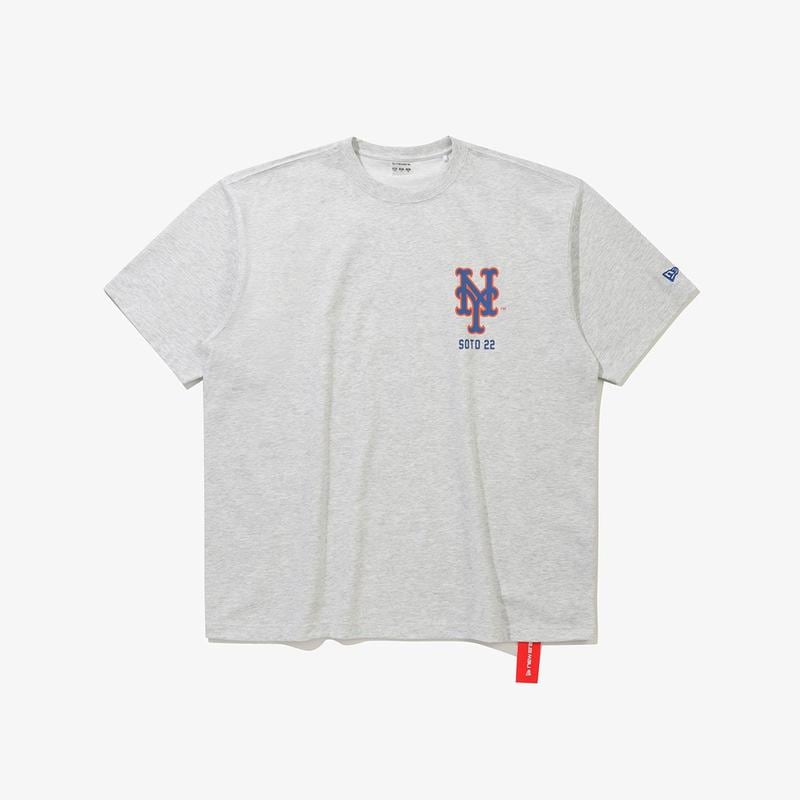 MLB ニューヨーク メッツ 選手シグネチャー Tシャツ ヘザーグレー 15147524