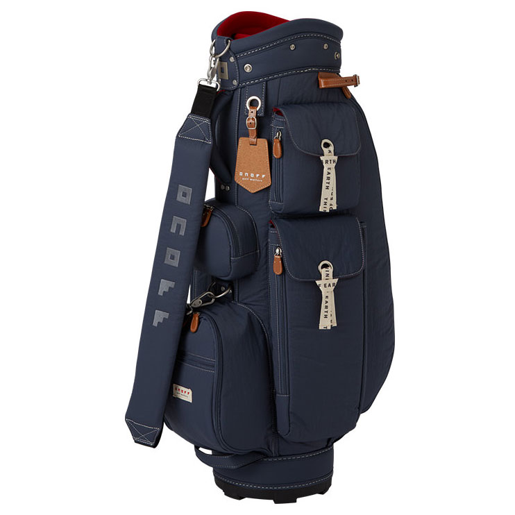 オノフ OB0722-04 キャディバッグ (ネイビー・8.5型・46インチクラブ対応) OB072204