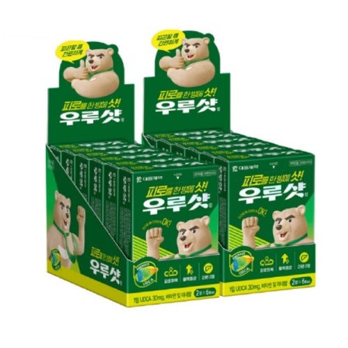 大雄製薬ウルショット2錠×12ボックス栄養剤肉体皮で手軽な健康管理プレゼント