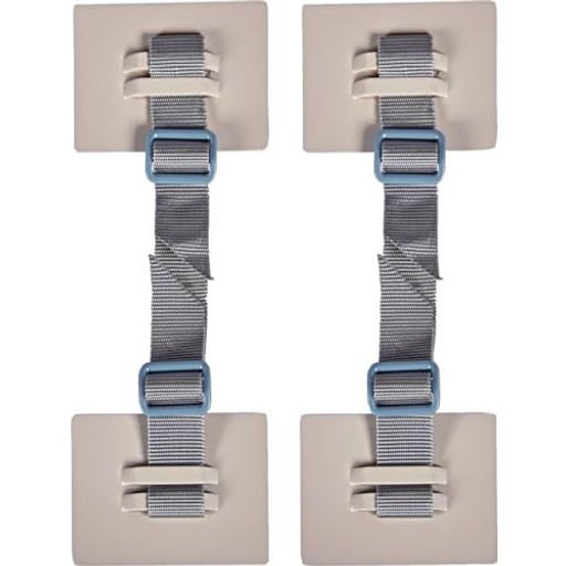 TRUSCO 地震対策 転倒防止PPベルト(2本入) 800MM SAF-7090GL