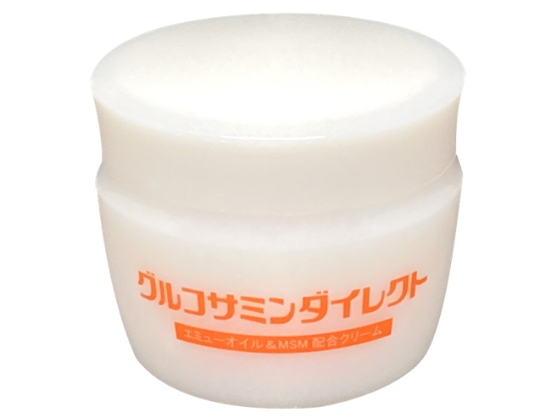 グルコサミンダイレクト 85g 3個セット 塗るグルコサミン エミューオイル＆MSM配合クリーム 野口医学研究所