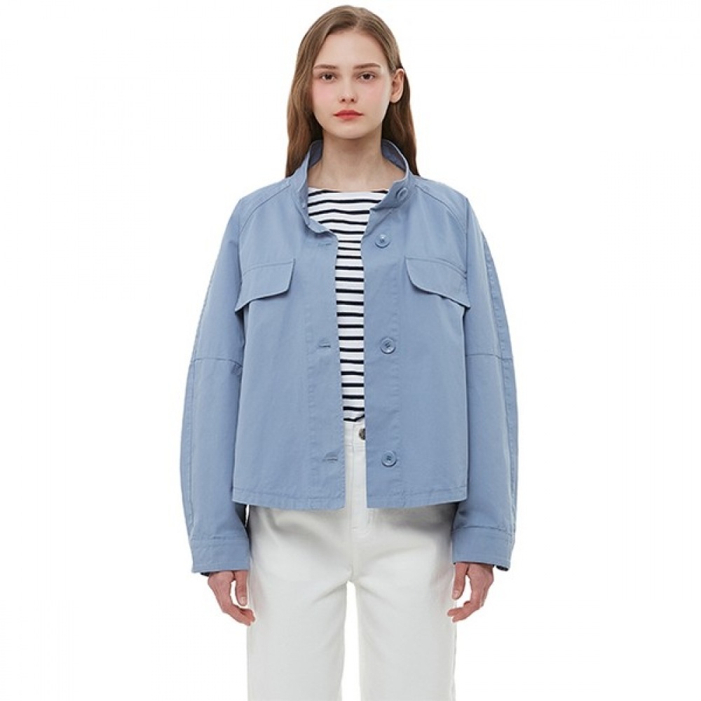 [プラスチックアイランド] ハイネックルーズフィットジャンパーPP2WZ364