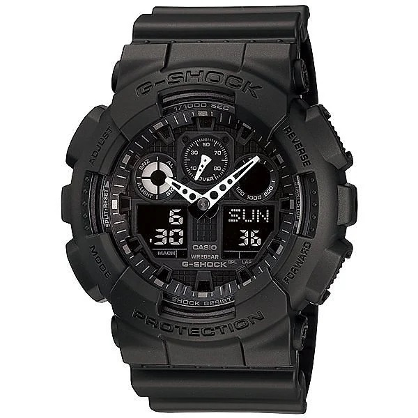 取寄品 正規品 CASIO腕時計 カシオ G-SHOCK ジーショック アナデジ GA-100-1A1JF