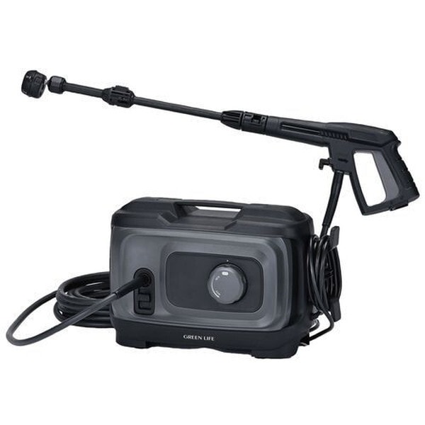 洗車高圧洗浄機G-WASH Plus KSS-GWP7 ブラック/アッシュグレー メーカー直送