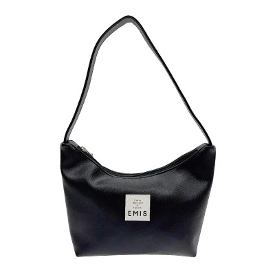 Qoo10] EMIS NEW LEATHER HOBO グロッ : バッグ・雑貨