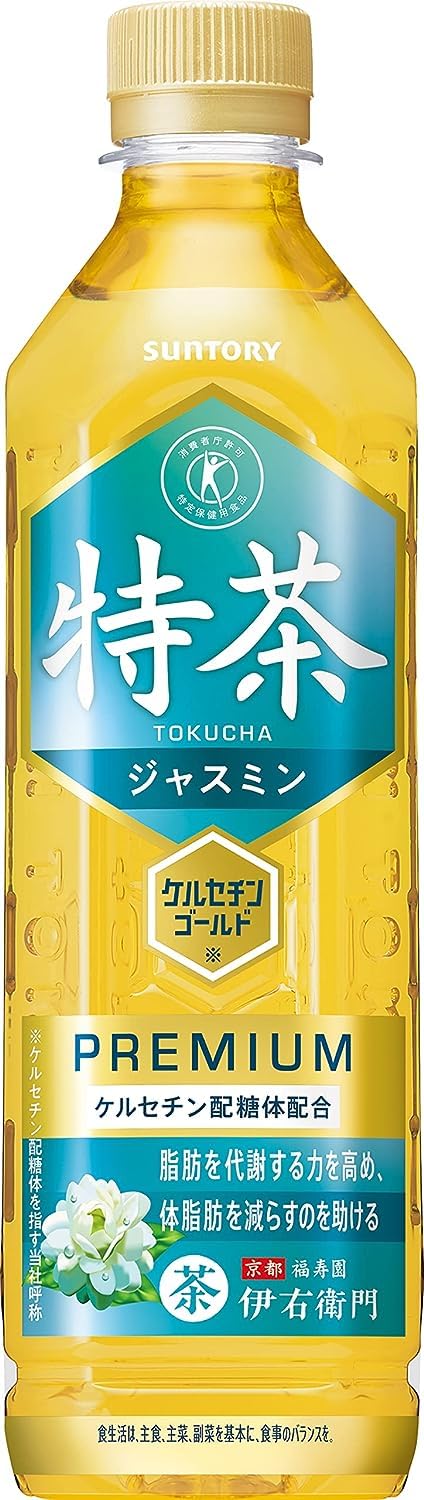[トクホ]サントリー 伊右衛門 特茶 ジャスミン お茶 500ml×24本
