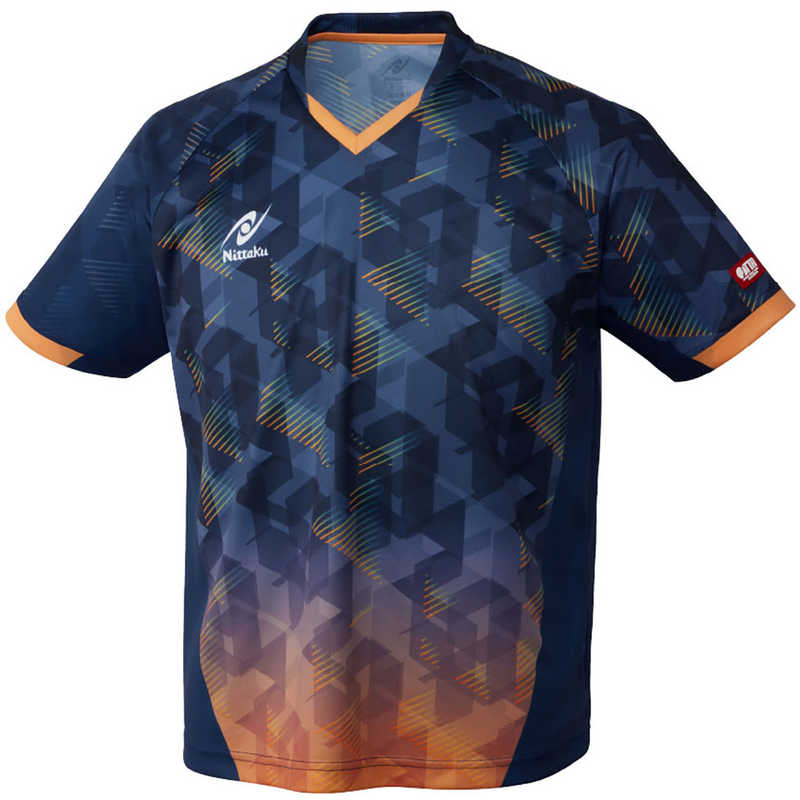 ニッタク　卓球用品 Nittaku ユニセックス スカイコープシャツ ネイビー 3S　NW2214