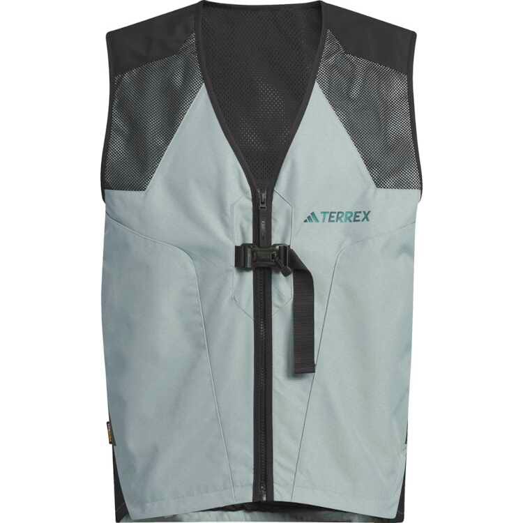 M TERREX CAMPYX CORDURA ベスト（メンズ） M シルバーグリーン #BWA90-IC1956