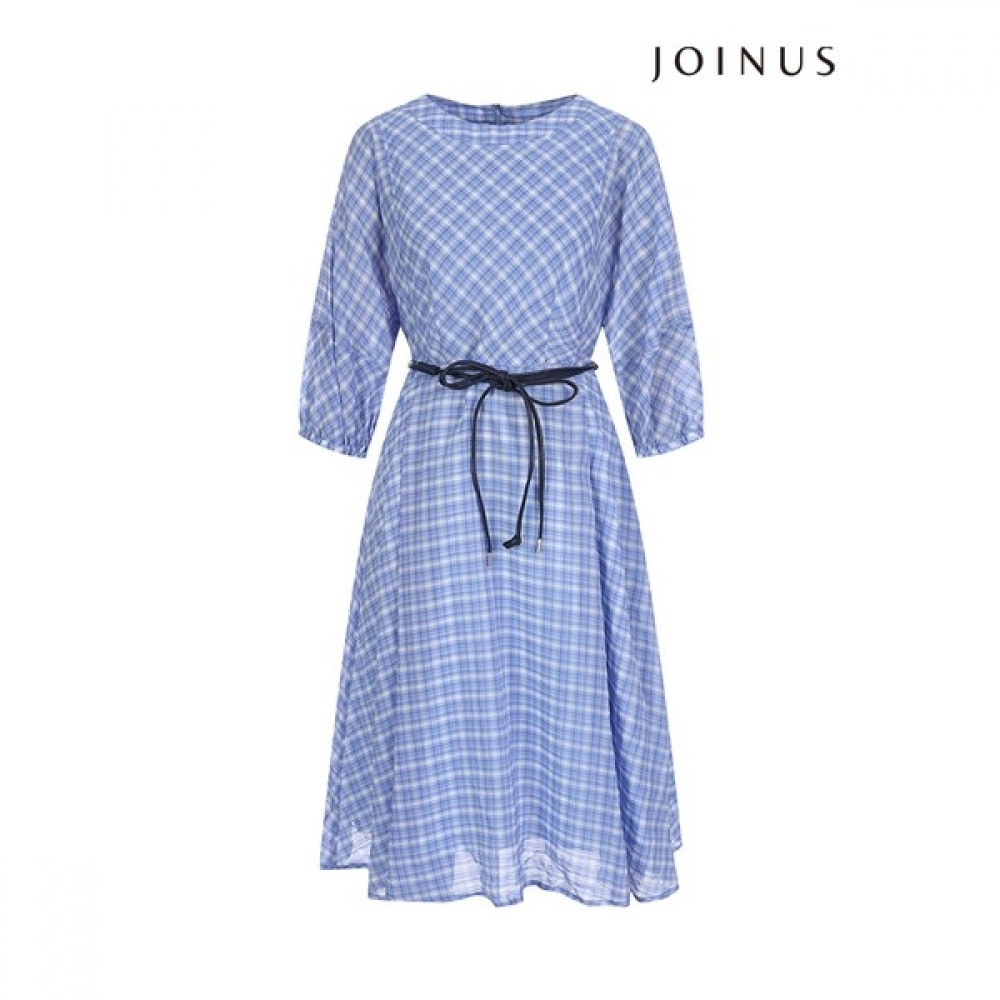 [ジョイナーズ] 7パートチェックフレアドレス_JACU5-WOP260