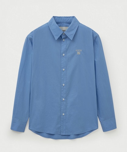 SATUR公式 RIIZEPICK! シャツ Lauren Apero Classic Shirt Sky Blue