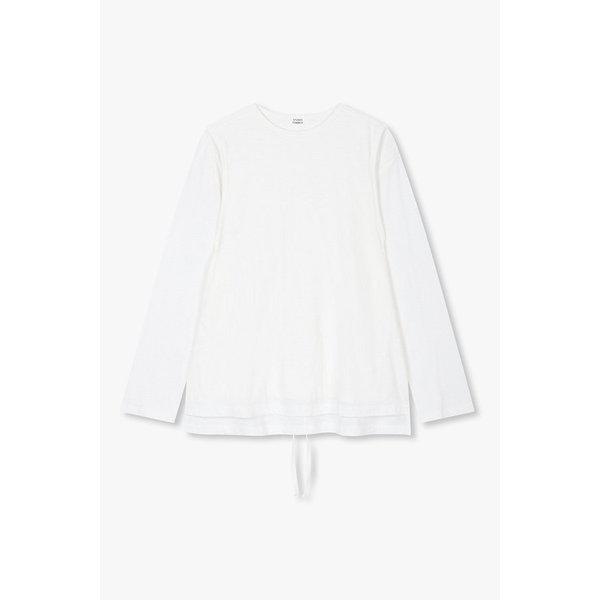 レイヤードラップ長袖Tシャツ(9105322119AR)