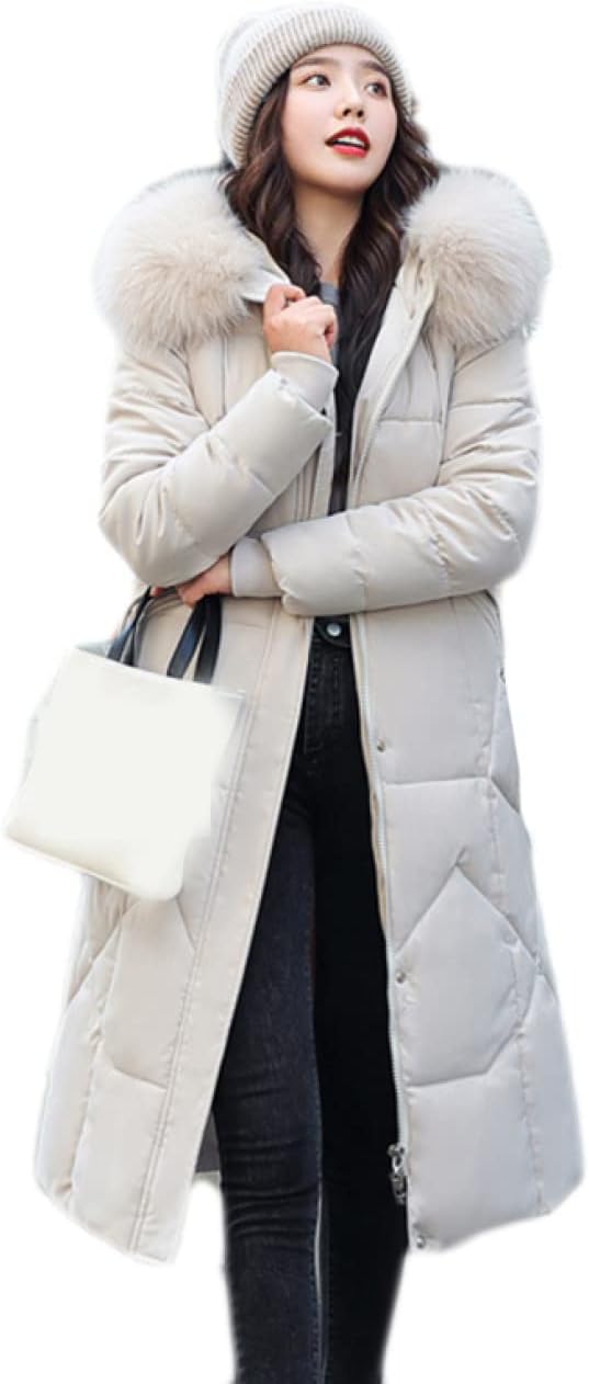 ファー付き フード ベンチコート ロングダウンコート レディース ダウンコート 超ロング ダウンジャケット 冬服 防寒着 大きいサイズ ダウン コート アウター 上着 防寒 保温 軽量 ロン