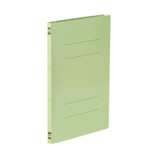 リヒトラブ ルーパーファイル(色透明表紙) A4タテ 2穴 100枚収容 クリスタルグリーン F-3006-5P-19 1セット(100冊：5冊×20パック) リヒトラブ ルーパーファイル(色透明表紙) A4タテ 2穴 100枚収容