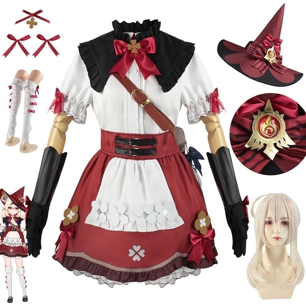 元神可莉cos琪花星キャンドルc服可愛い魔女コスプレ衣装元神可莉コスプレ服