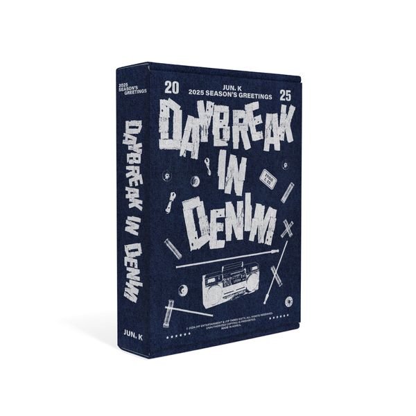 【特典】 JUN.K (2PM) 2025 Seasons Greetings [DAYBREAK IN DENIM] シーグリ シーズングリーティング