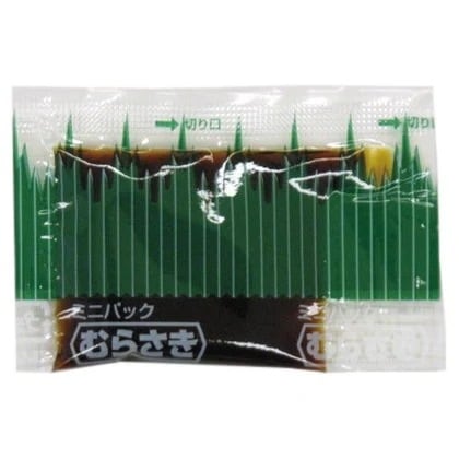 ミニパック醤油　むらさき醤油バラン柄　約5.0ml　500個×6箱【工場直送・代引き不可・時間指定不可・沖縄離島不可】
