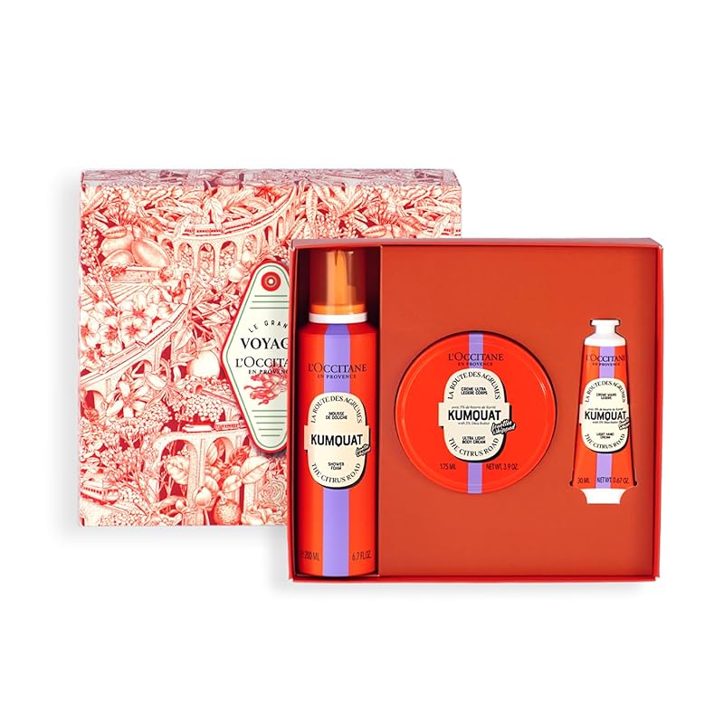 ロクシタン(LOCCITANE) カムクアット スノーシア トリオ ギフトセット (シャワークリームハンドクリームボディクリーム) 【新春コスメ】誕生日 お年玉 お年賀 帰省土産 お正月プレゼン