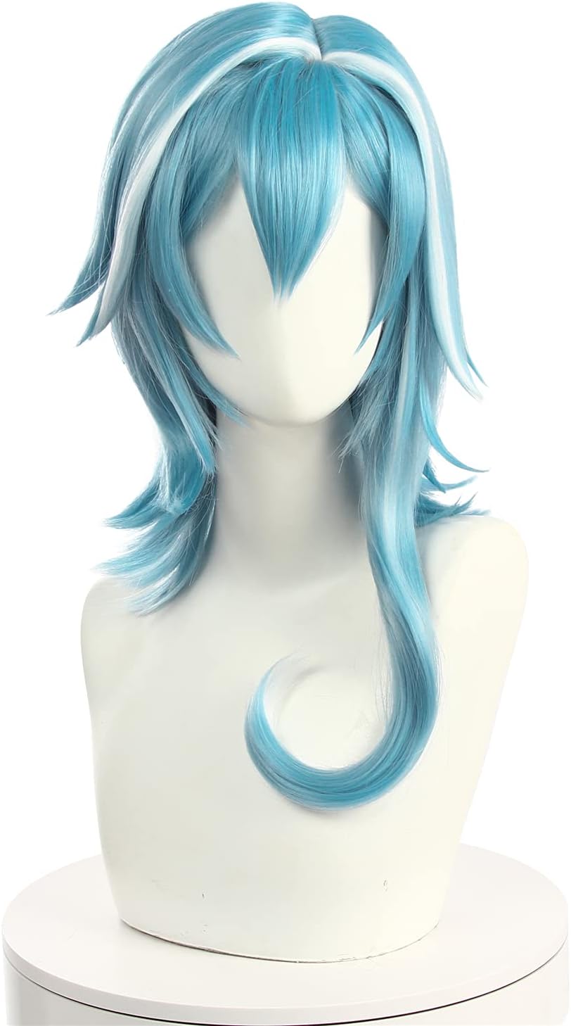 エウルアコスプレウィッグ原神モンド波沫のワルツエウルアロングペラかつら耐熱長髪耐熱文化祭小物変身30%までに制限