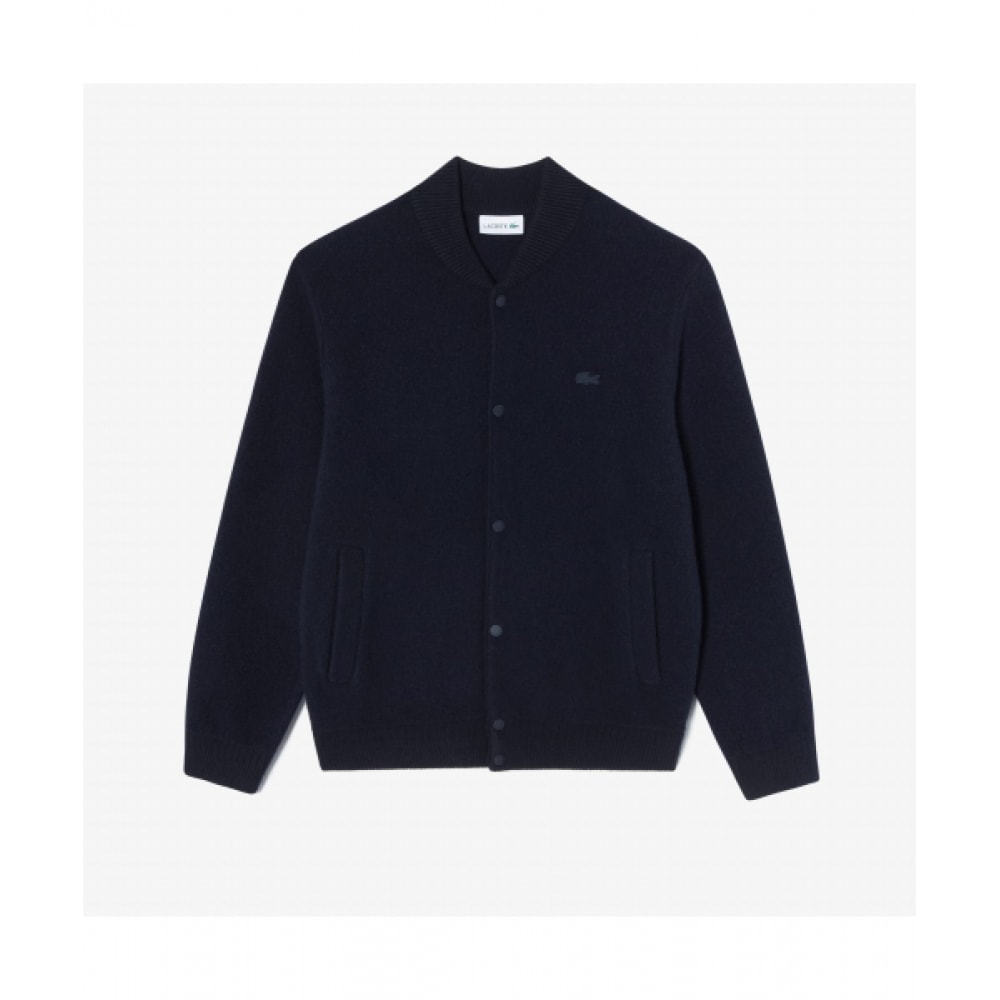 LACOSTE メンズブークルスタジアムカーディガン [ネイビー] 42,996円