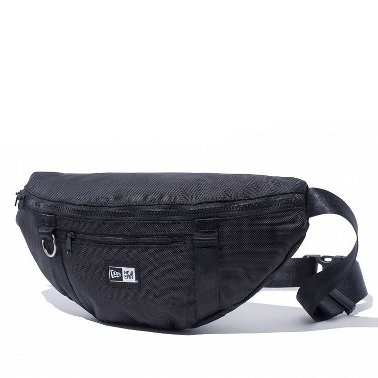 ウエストバッグ メンズ レディース 2L ブラック 14521297　ショルダーバッグ 斜め掛け 通学 通勤 ヒップバッグ
