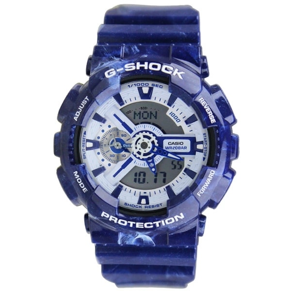 カシオ G-SHOCK メンズ 腕時計 WEB 限定 青 BLUE GA-110BWP-2A