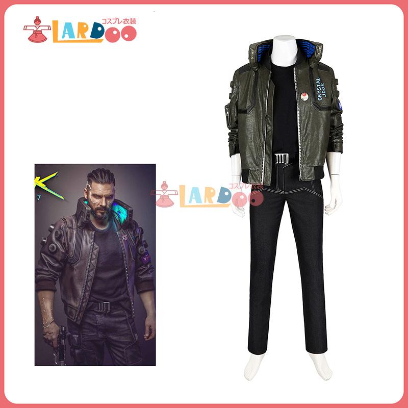 【工場直販 品質保証】 Cyberpunk 2077 サイバーパンク2077 男主人公 コスプレ衣装 コスチューム