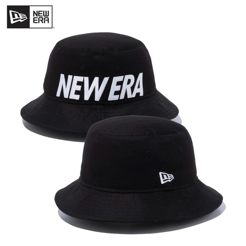 ニュー エラ NEW ERA バケット01 エッセンシャル NEW ERA ブラック ハット キャップ 帽子 [AA]