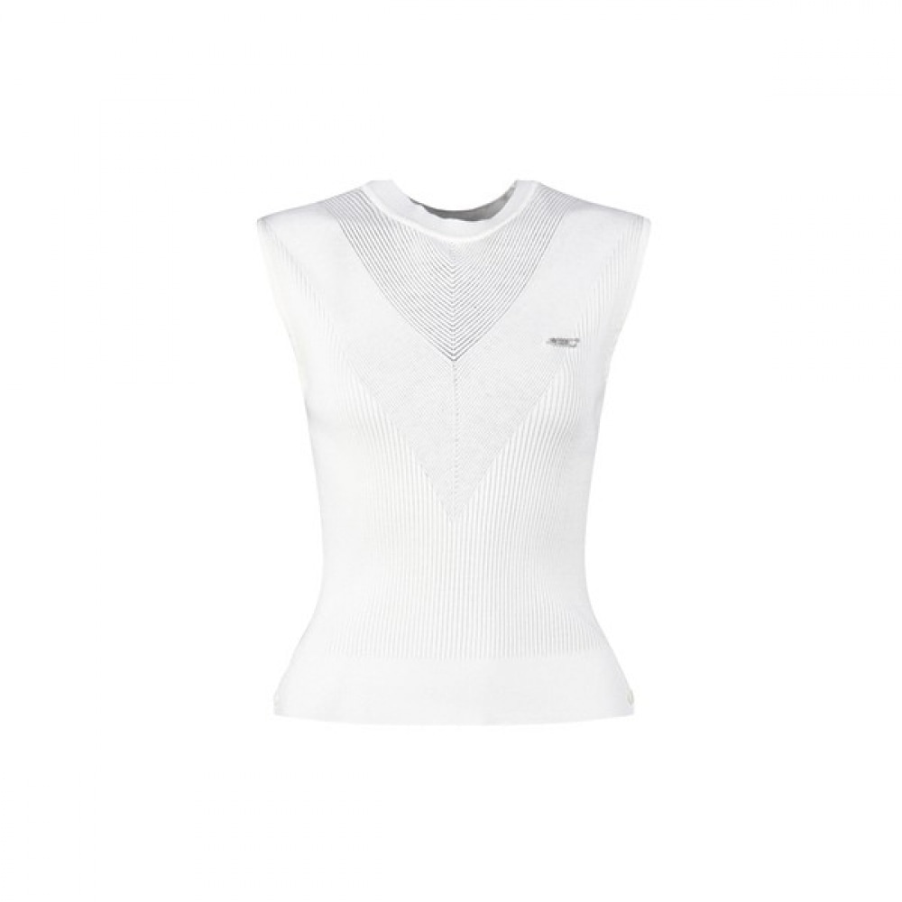 (ラックスゴルフ) ラックスゴルフ 430 ゴルフレディースラウンドネックニットベスト LB4M502W