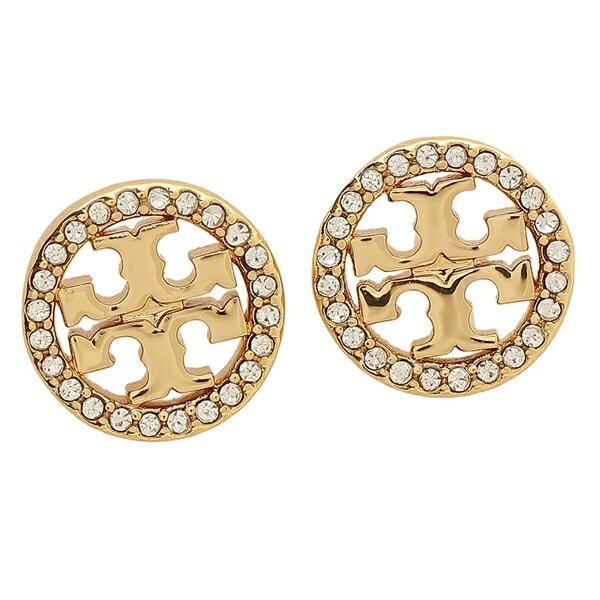 トリーバーチ ピアス アクセサリー TORY BURCH 53422 783 CRYSTAL LOG