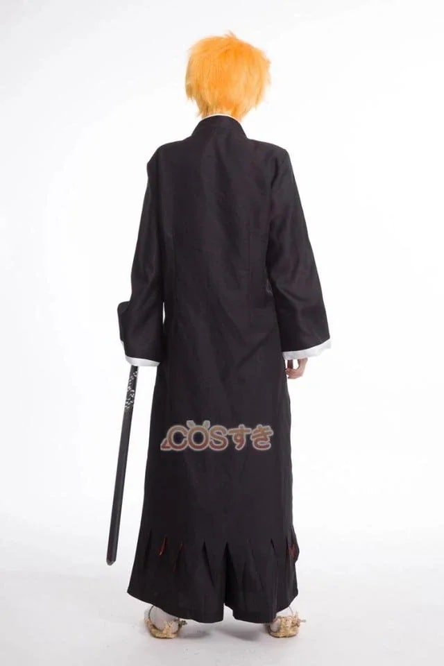 BLEACH 黒　マント 黒崎一護 衣装 風 コスプレ衣装 高品質 新品 Cosplay アニメ