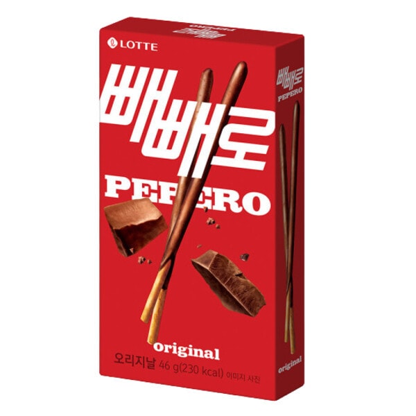 ロッテ製菓 ペペロ オリジナルチョコ 46g 20個