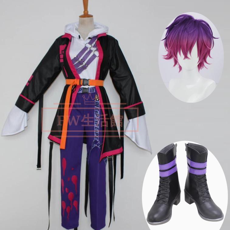 にじさんじ Uki Violeta 浮奇・ヴィオレタ コスプレ衣装 ウィッグ靴 コスチューム cosplay イベント 演出服 アニメ変装 仮装
