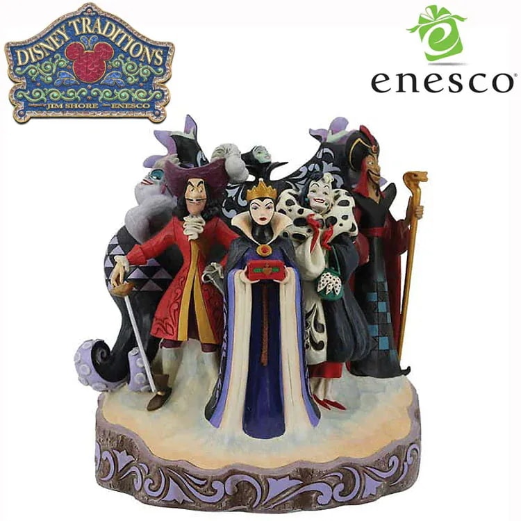 enesco(エネスコ) Disney Traditions ヴィラン ワンダフルプレイス ディズニー フィギュア コレクション 人気 ブランド ギフト クリスマス 贈り物 プレゼントに最適
