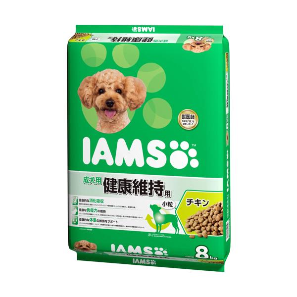 アイムス 成犬用 健康維持用 チキン 小粒 8kg ドッグフード IAMS