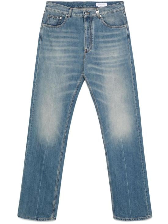 ALEXANDER MCQUEEN Men Denim Pants 814645 QYAA94211 Blue