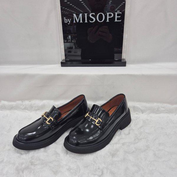 By 野生 ゴールドポイント チャンキーローファー 112HT439YZ002 BLACK 4 JJ