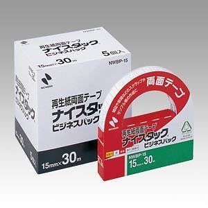 （まとめ買い）ニチバン ナイスタック ビジネスパック（5個入） NWBP-15 00071080 [x3]