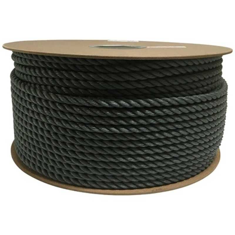 ユタカメイク　ユタカ ポリエチレンロープドラム巻 9mm×150m グレー　PRE-58