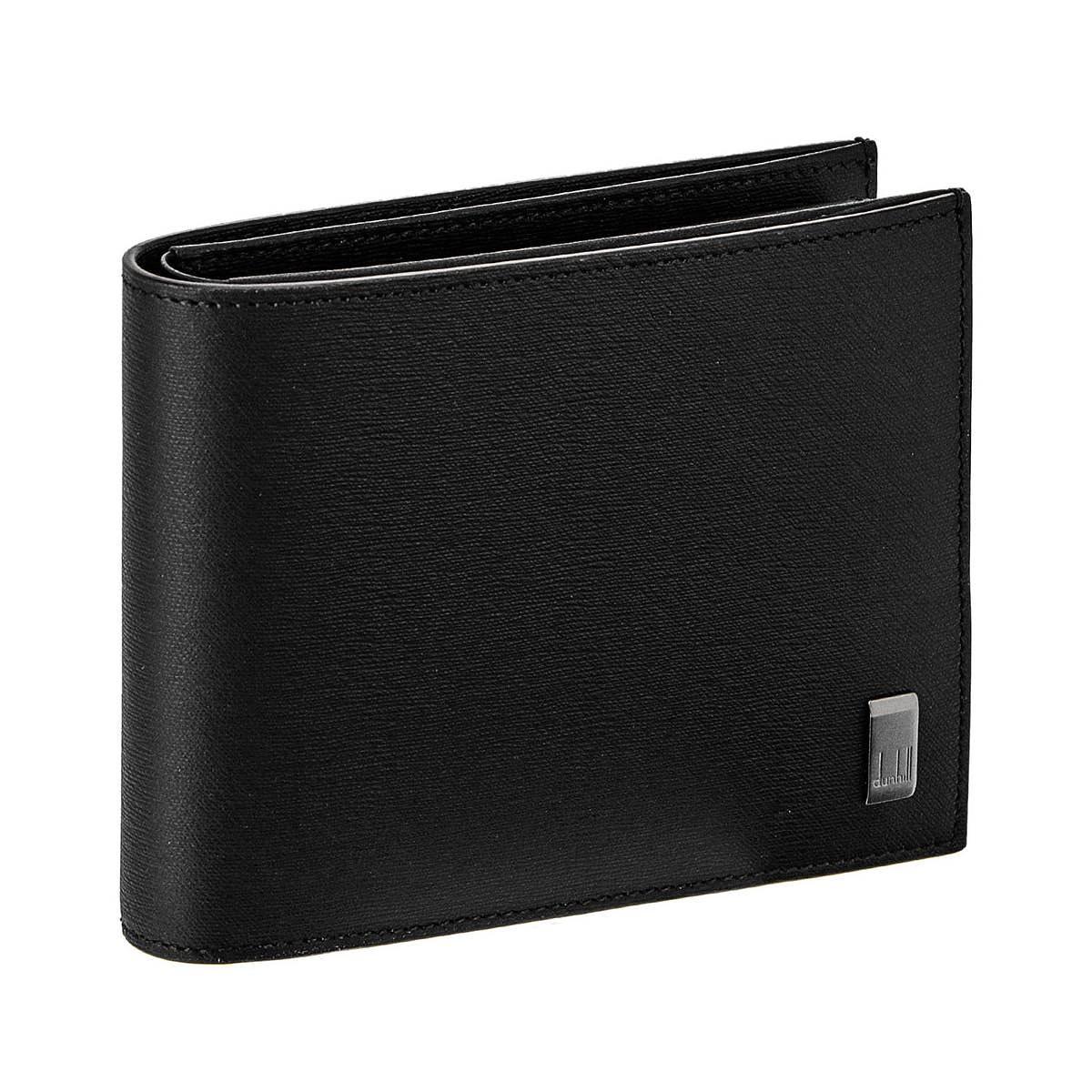 dunhill DU19F2F32SG001R ダンヒル 小銭入付二折財布 レザー ブラック