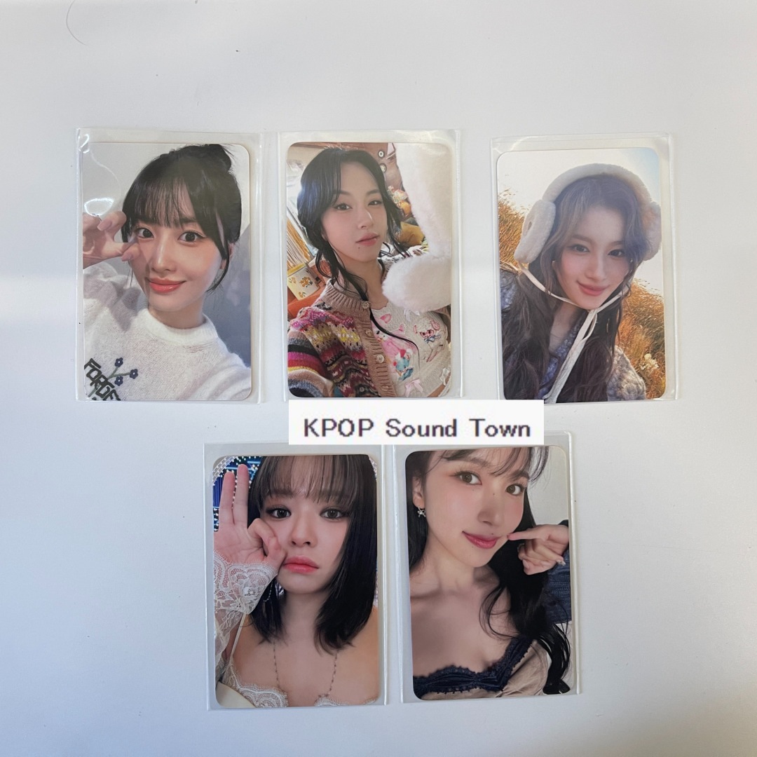 [WITHMUU特典5種 SET] TWICE - With YOU-th / 13集ミニアルバム(ONLY PHOTOCARD)