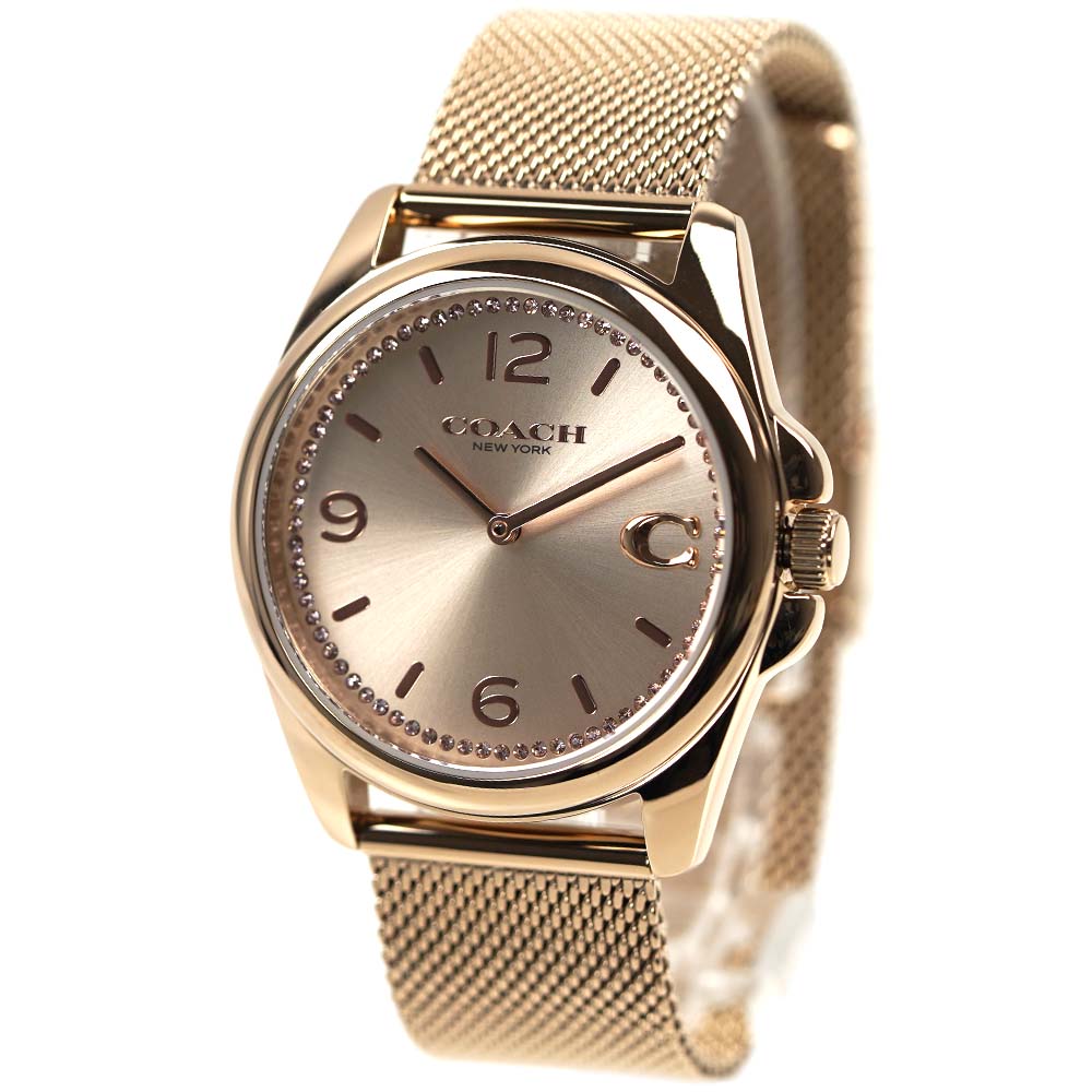 コーチ 腕時計 COACH レディース GREYSON 36mm ローズゴールド 14504143